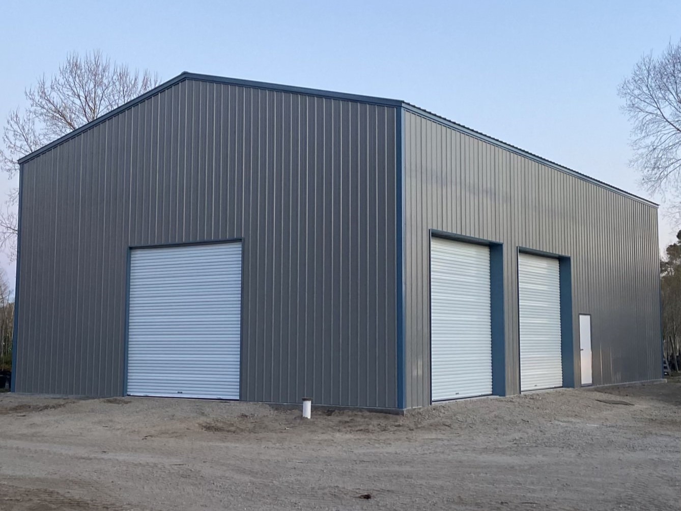 40x60x20 Metal Building Workshop-459